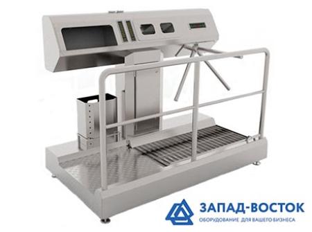 Санпропускник для мойки и дезинфекции рук,                                                  мойки и чистки подошв HF-04